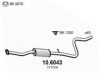 PEUGE 1717CR Middle Silencer